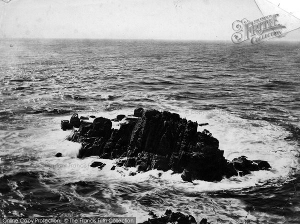 Photo of Land's End, Peel Rock c.1864