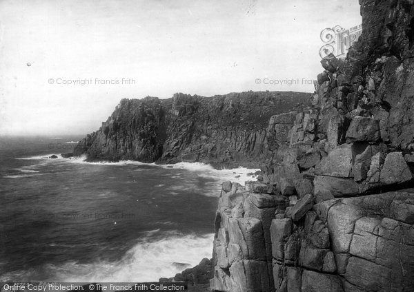 Photo of Land's End, Pordenack Point 1890