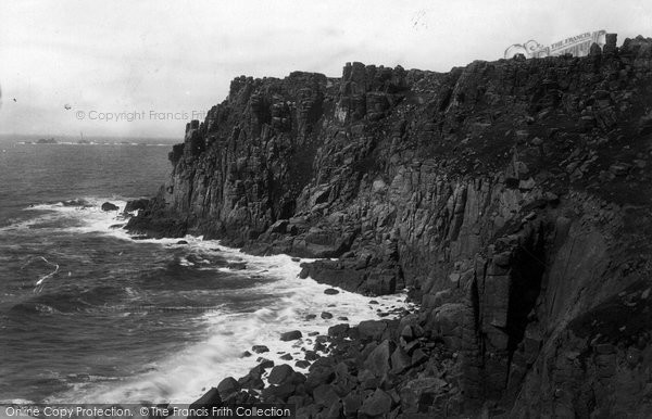 Photo of Land's End, Pordenack Point 1890