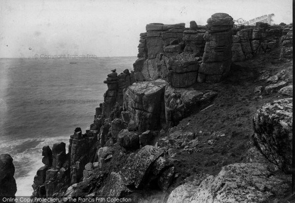 Photo of Land's End, Pordenack Point 1908