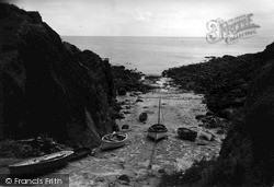 Porthgwarra Cove c.1955, Land's End