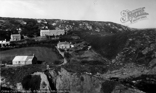 Photo of Land's End, Porthgwarra Cove c.1955