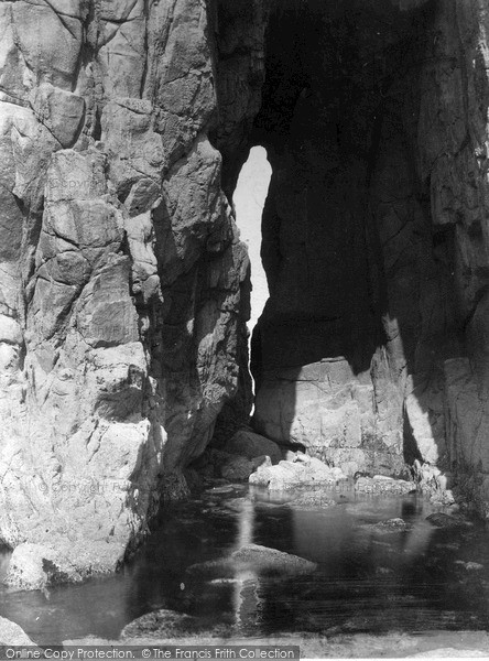Photo of Land's End, The Cavern c.1900