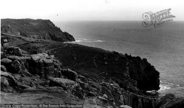 Photo of Land's End, The Coastline c.1955