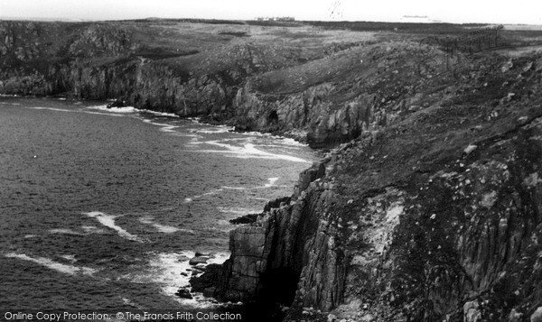 Photo of Land's End, The Coastline c.1955