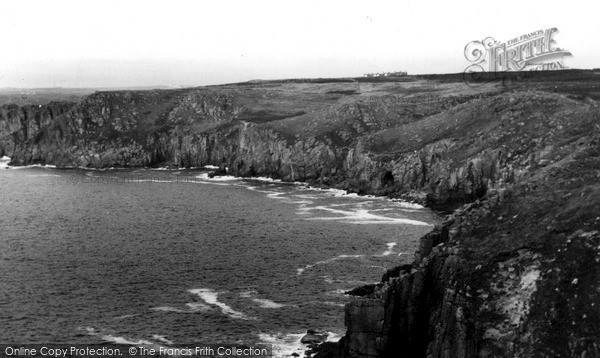 Photo of Land's End, The Coastline c.1955