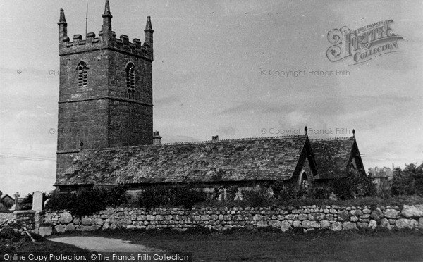 Photo of Land's End, The First And Last Church c.1955