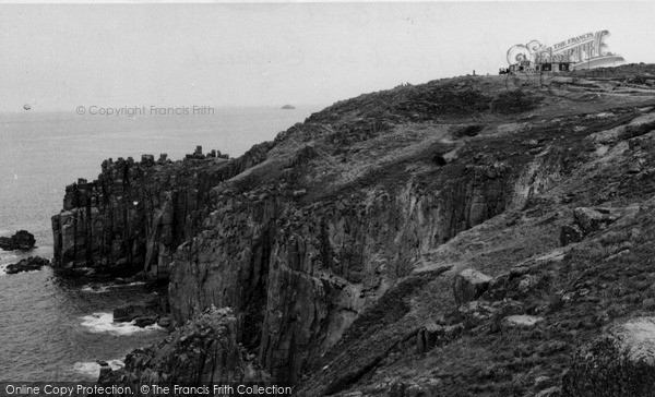Photo of Land's End, The Last Point In England c.1955