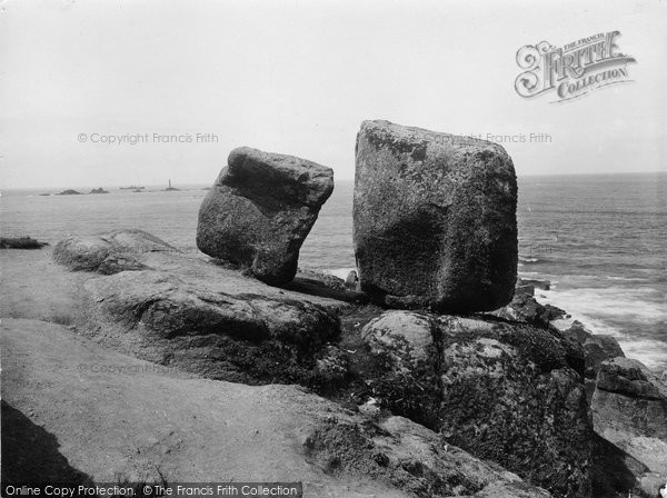 Photo of Land's End, The Last Rocks 1927