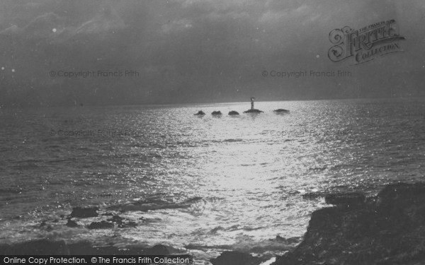 Photo of Land's End, The Longships 1890