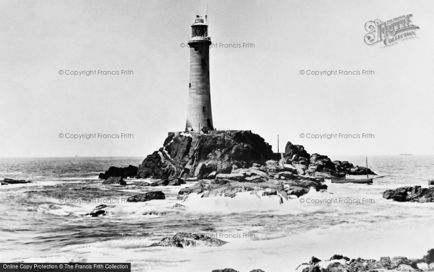 Land's End, the Longships Lighthouse 1893