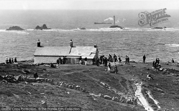 Photo of Land's End, The Longships Lighthouse 1928