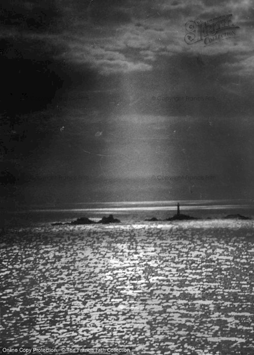 Photo of Land's End, The Longships Lighthouse c.1955