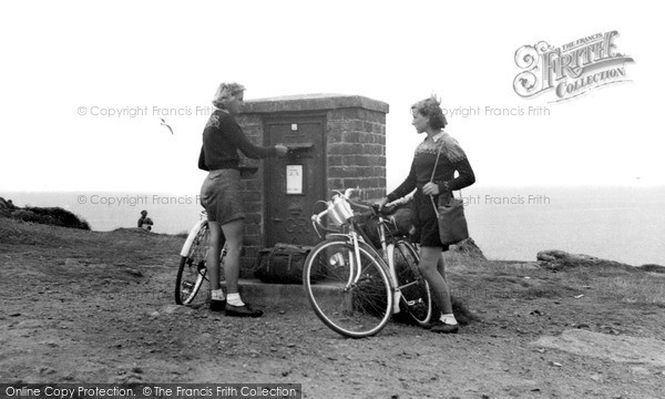 Photo of Land's End, The Most Southerly Post Box In England c.1955
