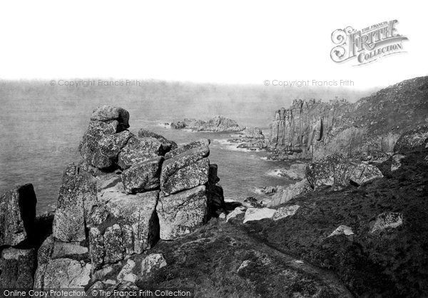 Photo of Land's End, Wesley Rock 1890
