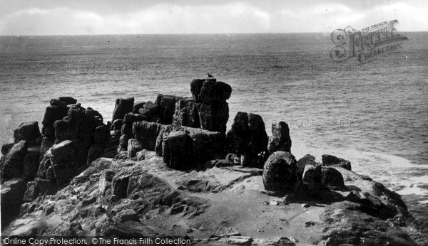 Photo of Land's End, Wesley's Rock c.1955