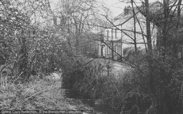 Photo of Landkey, The River c.1955