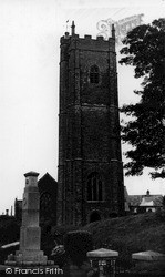 St Michael's Church And War Memorial c.1960, Landrake