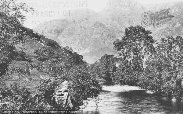 Photo of Langdale Pikes, 1888