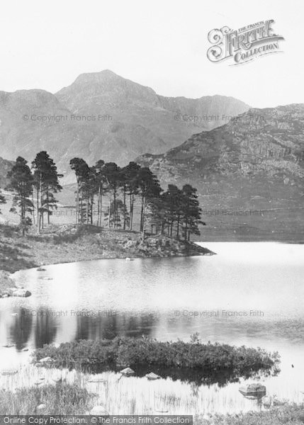 Photo of Langdale Pikes, Harrison Stickle From Blea Tarn 1892