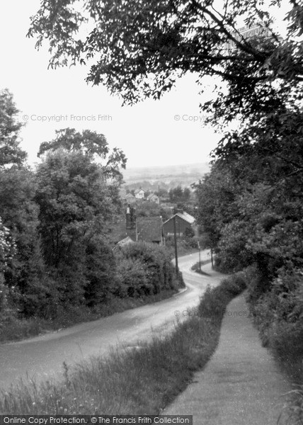 Photo of Langdon Hills, The High Road c.1950