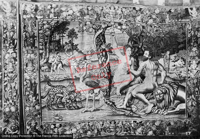 Photo of Langeais, Chateau De Langeais, Tapestry c.1935