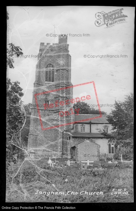 Photo of Langham, Church Of St Andrew And St Mary c.1955