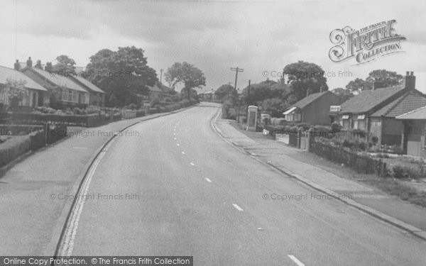 Photo of Langho, Whalley Road c.1955