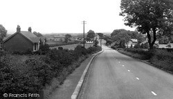 Whalley Road  c.1955, Langho