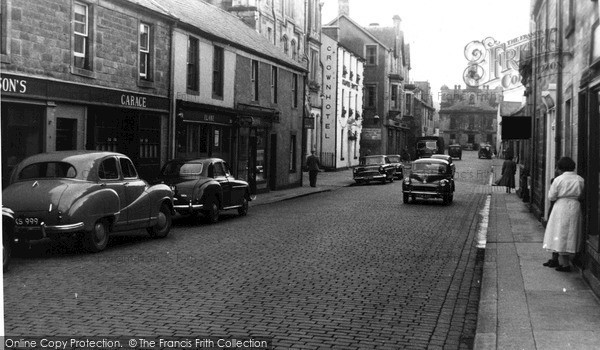 Photo of Langholm, High Street c.1955