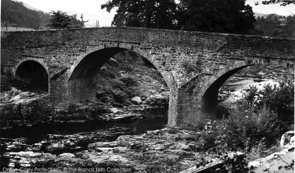 Photo of Langholm, Skippers Bridge c.1960