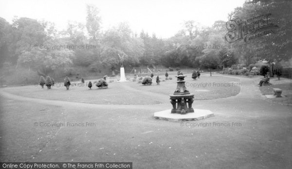 Photo of Langholm, The Park c.1960
