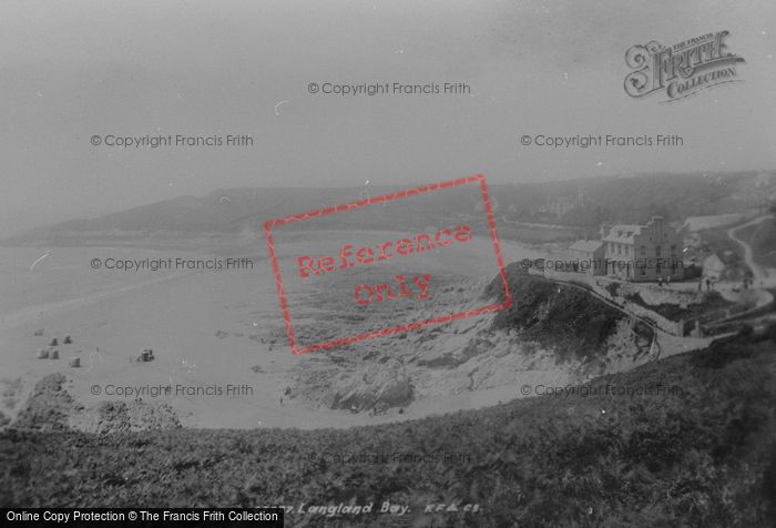 Photo of Langland, Bay 1899