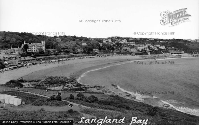 Photo of Langland, Bay c.1935