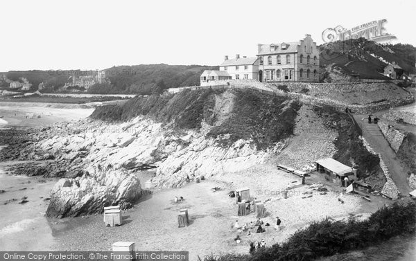 Photo of Langland, Bay, The Bathing Beach 1893