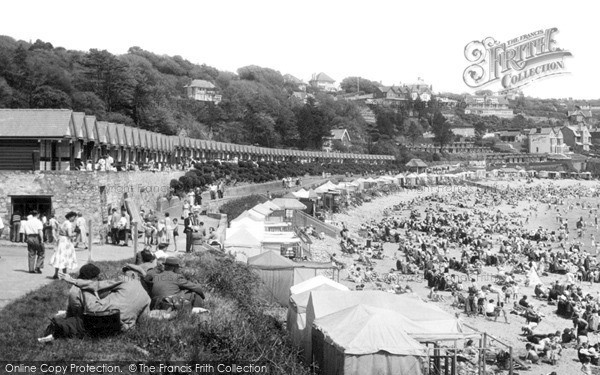 Photo of Langland, Bay, The Promenade c.1955