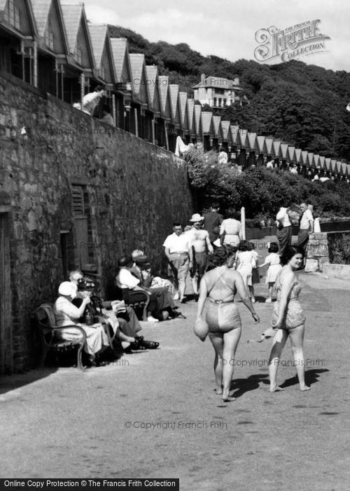 Photo of Langland, Newton Promenade c.1955