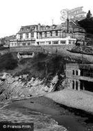 Osborne Hotel, Rotherslade Bay c.1955, Langland