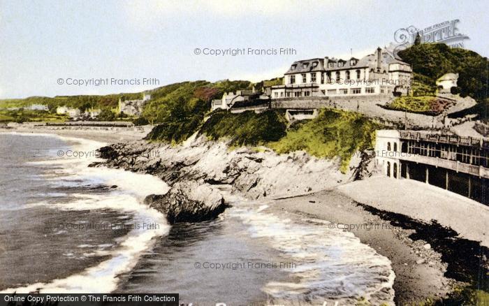 Photo of Langland, Rotherslade Bay c.1955