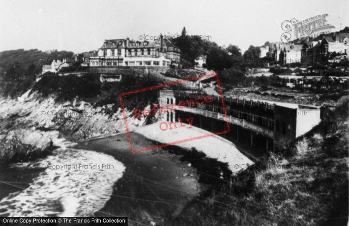 Photo of Langland, Rotherslade Bay c.1955