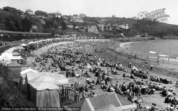 Photo of Langland, The Beach c.1955