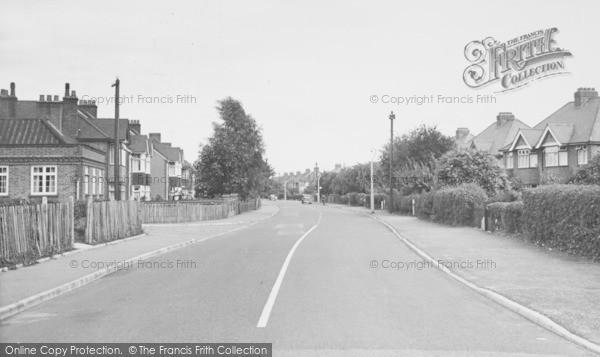 Photo of Langley, Langley Road c.1955