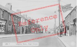 High Street c.1950, Langley Moor
