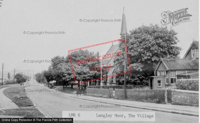 Photo of Langley Moor, The Village c.1950