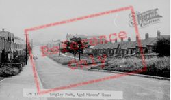 The Aged Miners' Homes c.1955, Langley Park