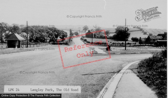 Photo of Langley Park, The Old Road c.1960
