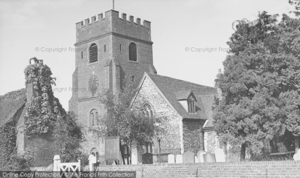Photo of Langley, St Mary's Church c.1955