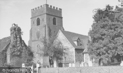 St Mary's Church c.1955, Langley