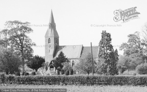 Photo of Langley, The Church c.1960