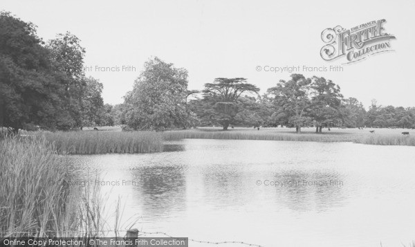 Photo of Langley, The Lake c.1955
